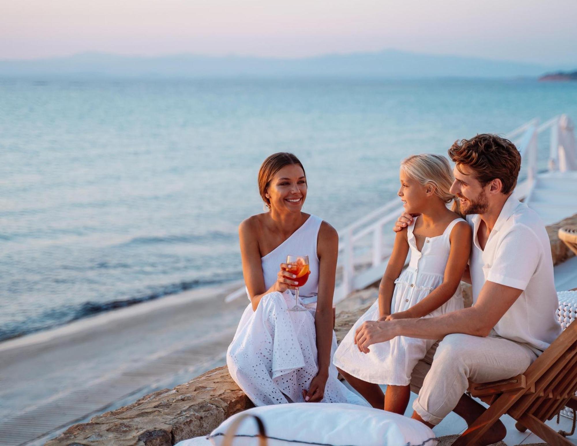 Sani Beach Buitenkant foto